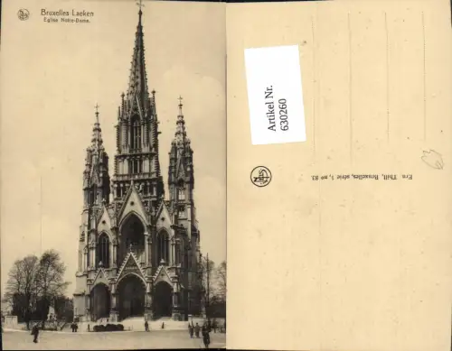630260,Bruxelles Laeken Eglise Notre-Dame Kirche Belgium