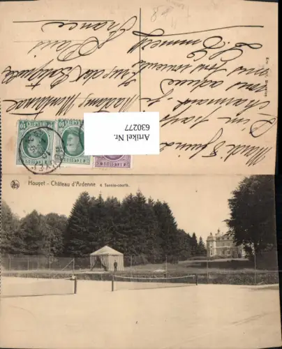 630277,Houyet Chateau d Ardenne 4 Tennis-courts Belgium