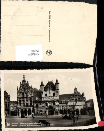 656901,Mechelen Malines Stadhuis en oude Lakenhallen Hotel de Ville Belgium