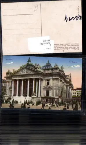 691364 Belgium Brüssel Bruxelles Le Bourse Börse