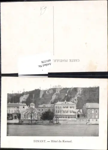 691378 Belgium Dinant Hotel du Kursaal