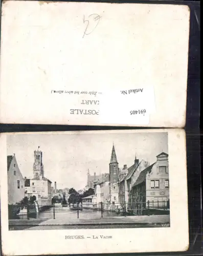 691405 Belgium Bruges Brugge La Vache