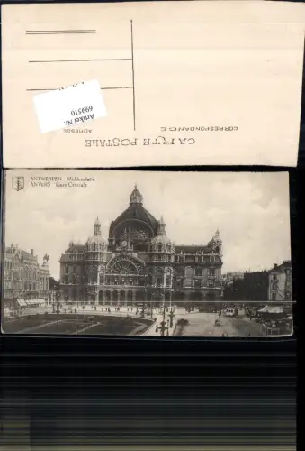 699510 Belgium Antwerpen Anvers Hauptbahnhof Bahnhof