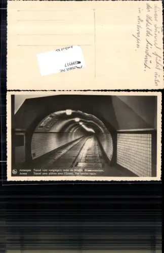 699517 Belgium Antwerpen Anvers Tunnel Schelde