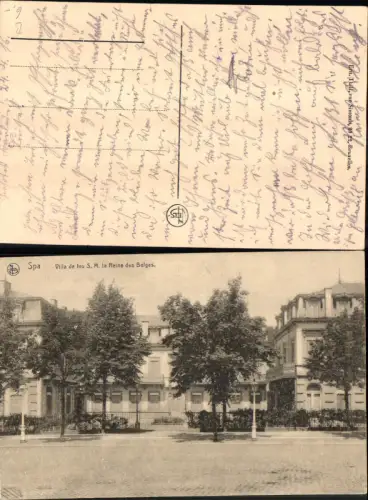703158 Belgium Spa Villa de feu S.M. la Reine des Belges