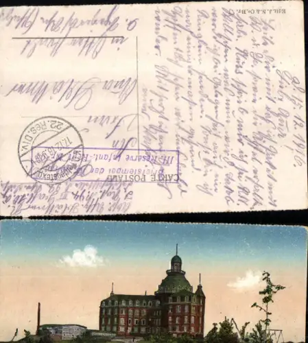 703178 Belgium Namur Hotel de la Citadelle Feldpost Otterstadt