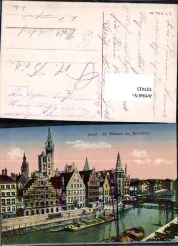 707415 Gand Gent Feldpost n. Thalkirchdorf Immenstadt