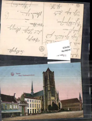 707419 Ypres K.D. Feldpost Mindelheim Schwaben Ypern