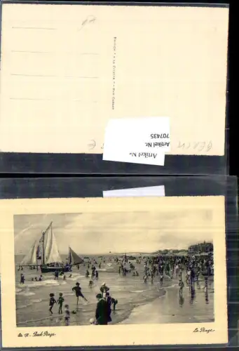 707435 Berck Plage Strandleben Strand Bademode