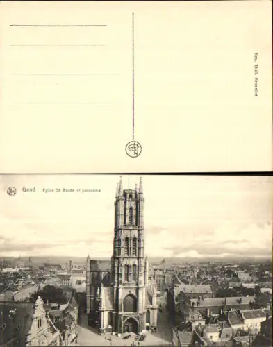 707470 Belgium Gand Gent Eglise St. Bavon