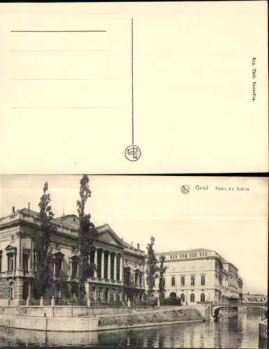 707476 Belgium Gand Gent Palais de Justice