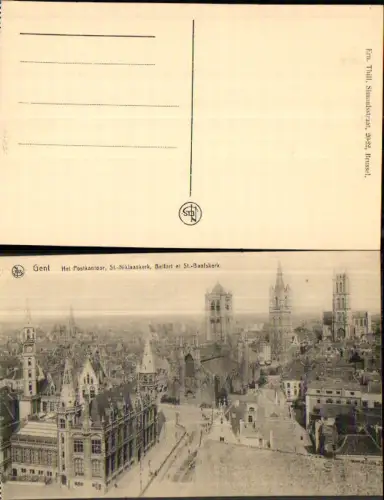 707479 Belgium Gand Gent St. Niklaaskerk