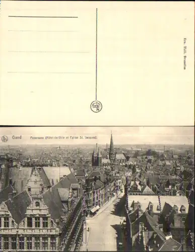 707483 Belgium Gand Gent Hotel de Ville St. Nicolas