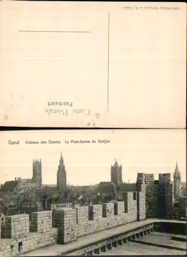 707495 Belgium Gand Gent Chateau Comtes Donjon