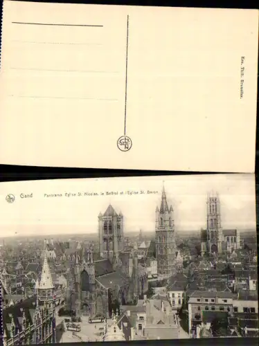 707500 Belgium Gand Gent Eglise St. Nicolas