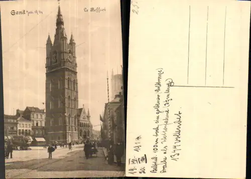 707507 Belgium Gand Gent Beffroi