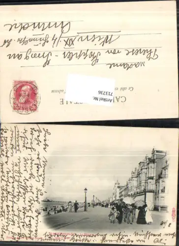 713736 Blankenberghe Blankenberge La Digue Hotel Wehrli Promenade