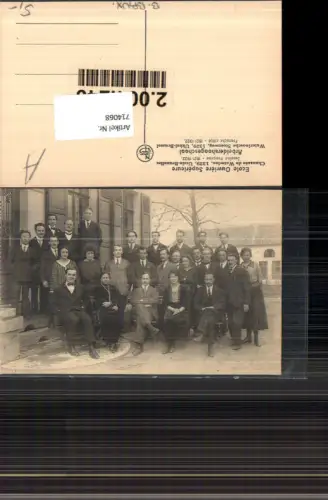 714068 Uccle Bruxelles Ukkel Brüssel Ecole Ouvriere Superieure Chaussee de Waterloo Arbeidershoogeschool