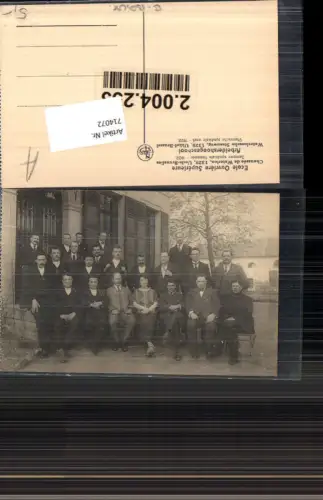 714072 Uccle Bruxelles Ukkel Brüssel Ecole Ouvriere Superieure Chaussee de Waterloo Arbeidershoogeschool