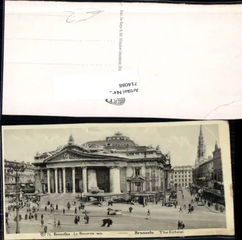 714088 Brüssel Bruxelles Börse Bourse Exchange