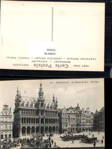 714101 Brüssel Bruxelles La Maison du Roi