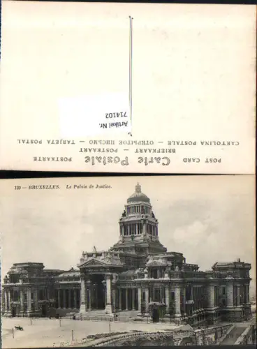 714102 Brüssel Bruxelles Palais Justice