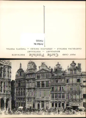 714105 Brüssel Bruxelles Maisons Corordions