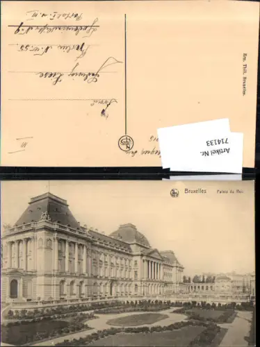 714133 Brüssel Bruxelles Palais du Roi