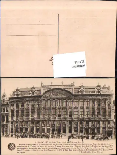 714136 Brüssel Bruxelles Grand Place