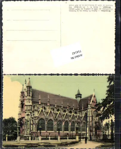 714142 Brüssel Bruxelles Egise Notre Dame de la Victoire