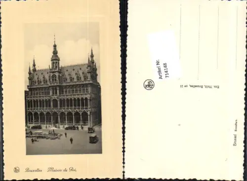 714148 Brüssel Bruxelles Maison du Roi