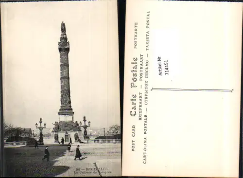 714151 Brüssel Bruxelles La Colonne du congres