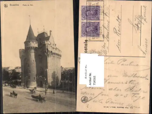 714161 Brüssel Bruxelles te de Hai Kutsche gel Riedt Stäfa Zürich