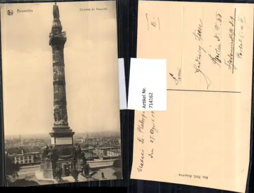 714162 Brüssel Bruxelles Colonne du Congres