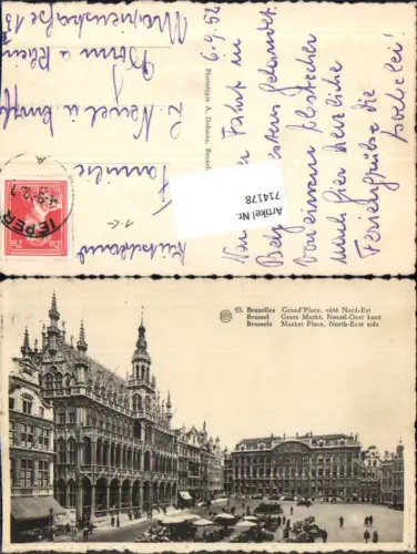 714178 Brüssel Bruxelles Grote Markt Grand Place