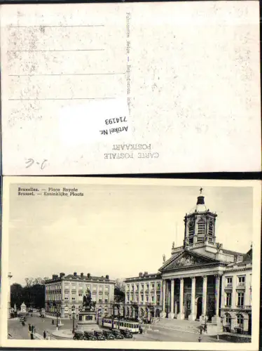 714193 Brüssel Bruxelles Place Royale