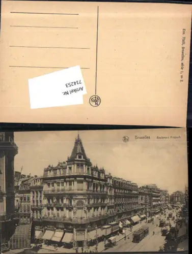 714253 Brüssel Bruxelles Boulevard Anspach