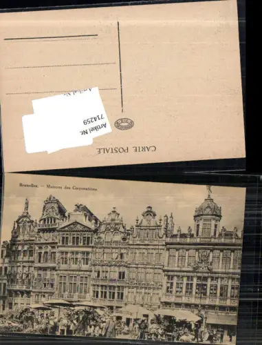 714259 Brüssel Bruxelles Maisons des Corporations