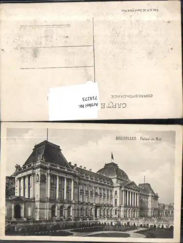 714273 Brüssel Bruxelles palais du Roi
