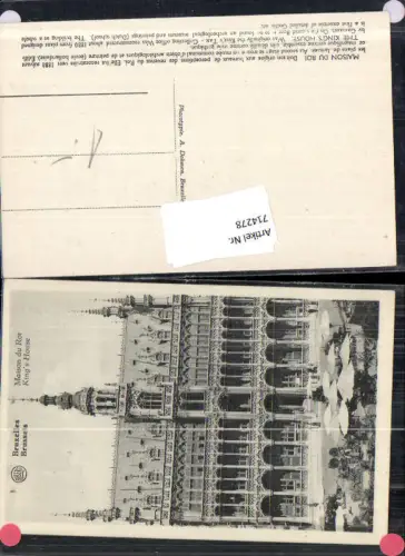 714278 Brüssel Bruxelles Maisons du Roi Kings House