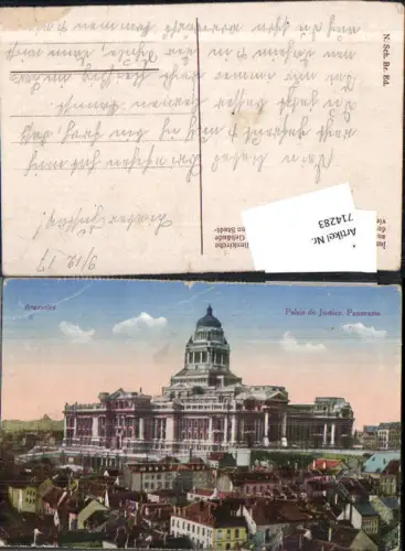 714283 Brüssel Bruxelles Palais de Justice