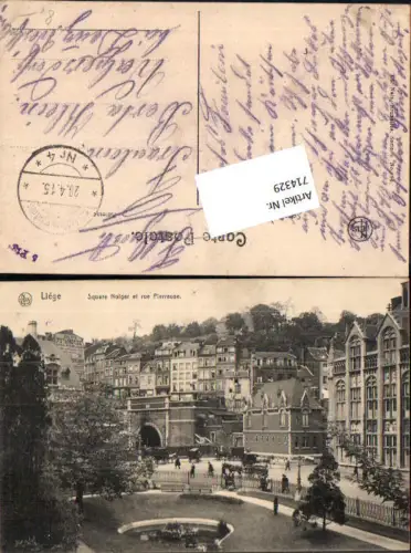 714329 Liege Lüttich Square Notger Plerreuse