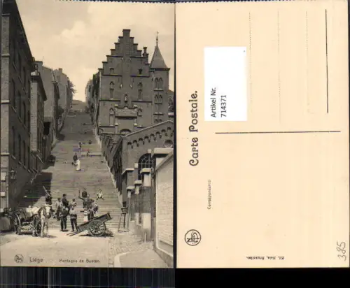 714371 Liege Lüttich Montagne de Bueren