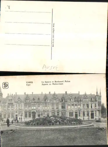 715148 Belgium Flandern Ypern Ypres Square et Boulevard Malou