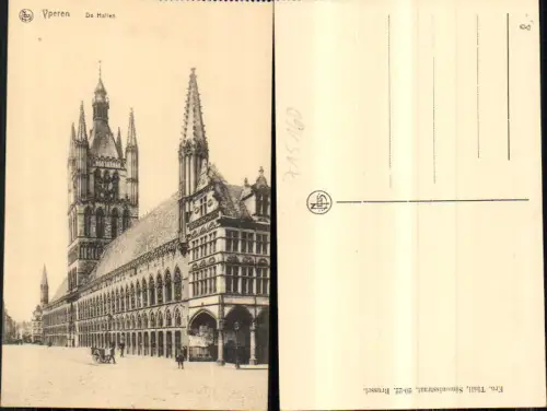 715160 Belgium Flandern Ypern Ypres Yperen Hallen