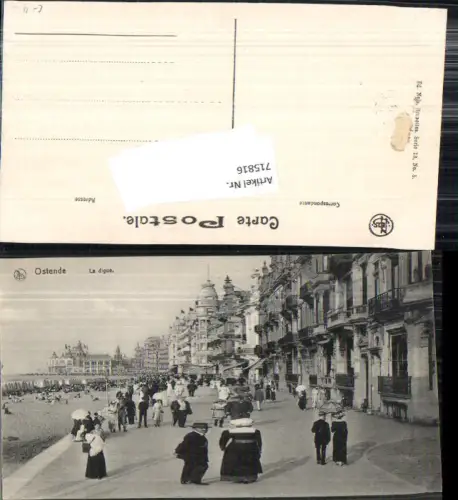 715816 Belgium Ostende La Digue Leute Hotels