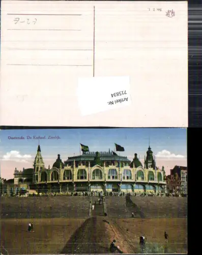 715834 Belgium Ostende Kursaal Zeedijk