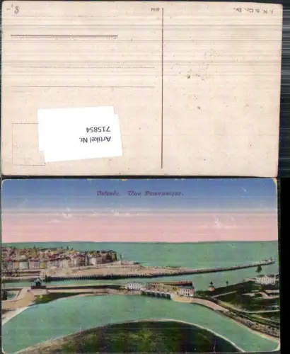 715854 Belgium Ostende Hafen