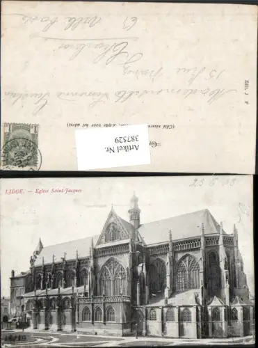 387529,Belgium Liege Eglise Saint-Jacques Kirche