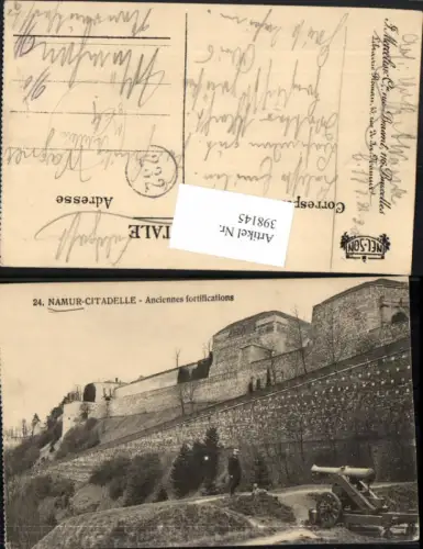 398145,Belgium Namur Citadelle Anciennes fortiffications Festung Kanone Artillerie